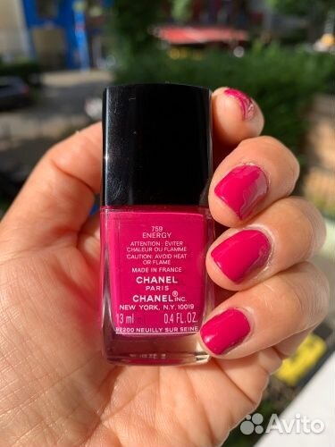 Chanel лак для ногтей 759 energy