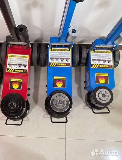 Мощный подкатной гидравлический домкрат с пневмоприводом ERT50Т 50/60/80/100/120 тонн