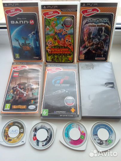 Диски на psp sony