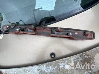 Планка на номер задняя