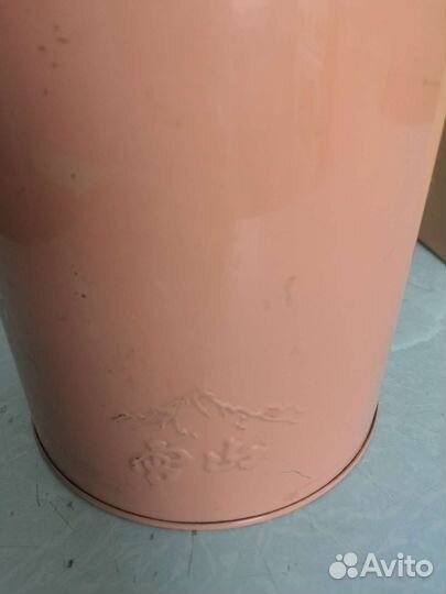 Термос широкое горло 1литр+Колба Китай времён СССР