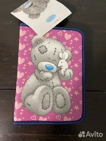 Пенал школьный Teddy bear для девочки Мишка Тедди