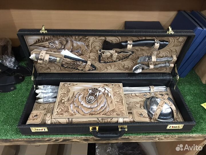 Подарочный набор для мужчины с шампурами