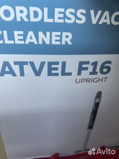 Моющий безпроводной пылесос Atvel f16 upright