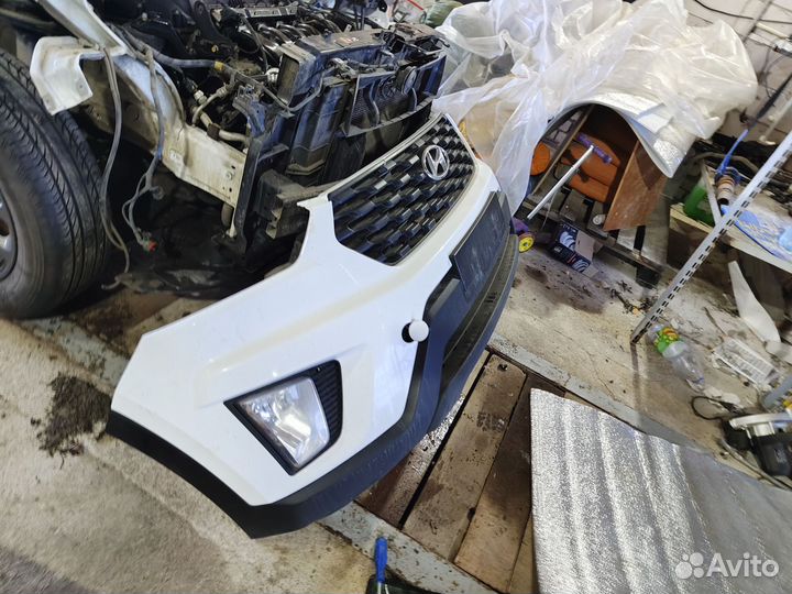Передний бампер Hyundai Creta