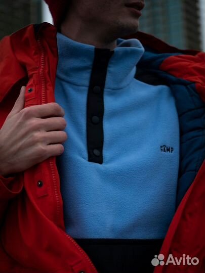 Толстовка мужская Gamp голубая