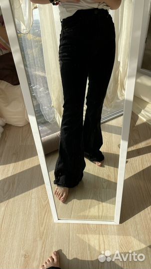 Джинсы женские клеш 44