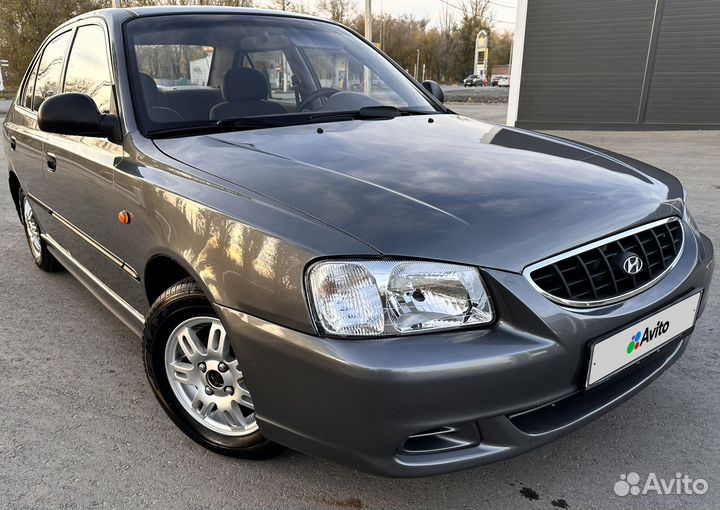 Hyundai Accent 1.5 МТ, 2007, 222 056 км