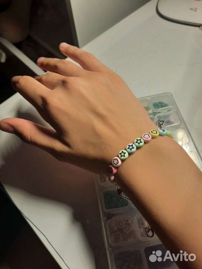 Браслет из бусин