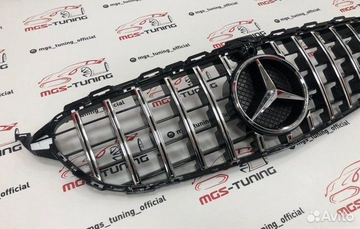 Mercedes C-Class W205 в стиле GT Chrome п/к