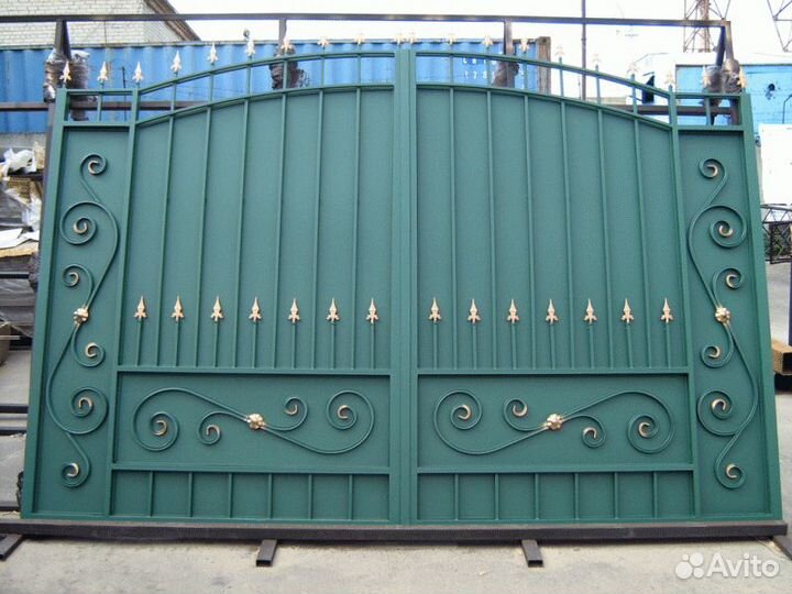 Кованые ворота