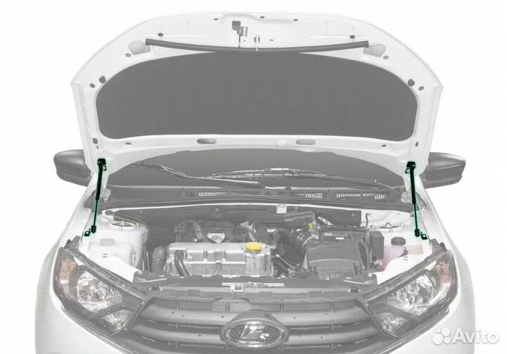 Газовые упоры капота LADA granta, kalina 2, datsun