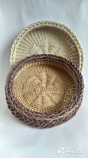 Плетеный поднос 