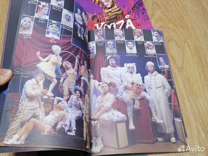 Сувенирные программы Cirque du soleil