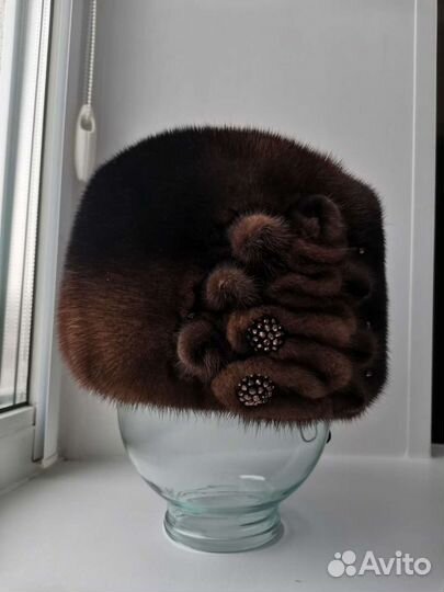 Шапка норковая