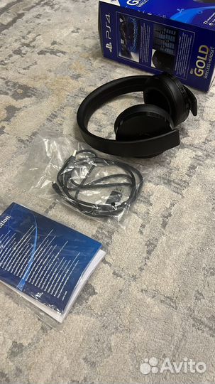 Наушники ps4 gold wireless headset