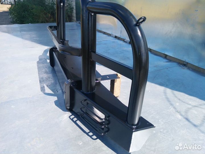 Передний бампер Таран кенгур УАЗ 469 Хантер Барс