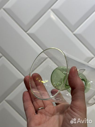 Ваза цветное стекло