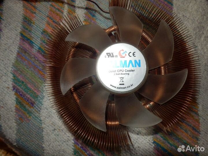 Кулер Zalman Quiet CPU Cooler 2 Ball Bearing