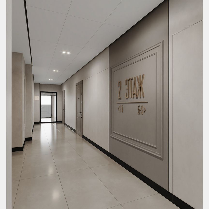 2-к. квартира, 68,8 м², 2/25 эт.