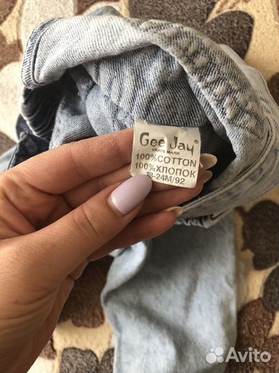 Джинсовый Комбинезон 92