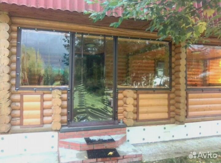 Мягкие окна для террасы