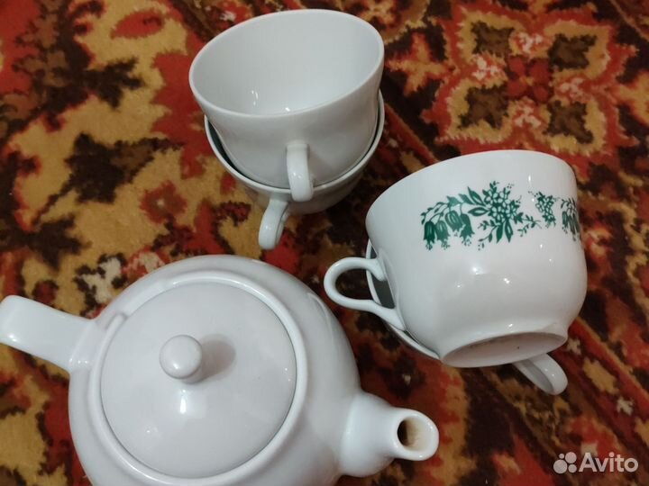 Сервиз чайный, чайник заварочный