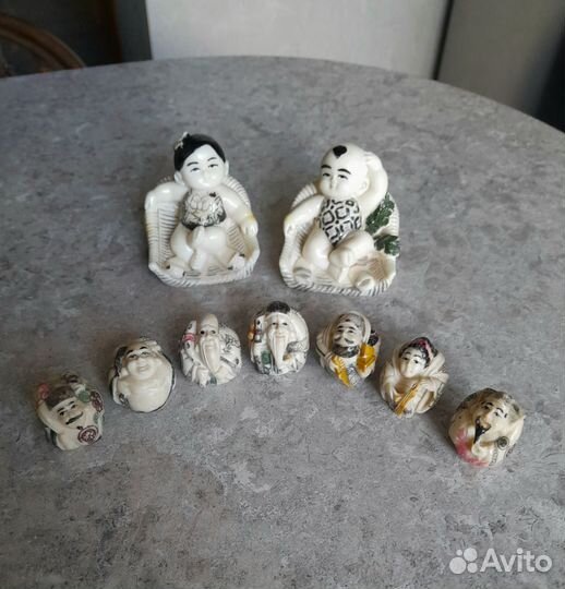 Нэцкэ, нэцке, нецке 7 богов