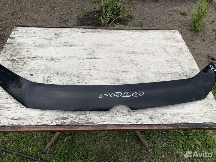 Дефлектор капота для volkswagen polo