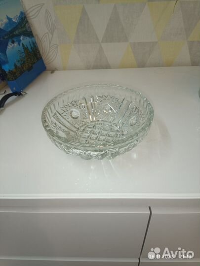 Хрустальная ваза