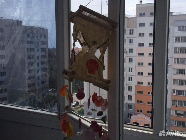 Звенящие украшения из ракушек