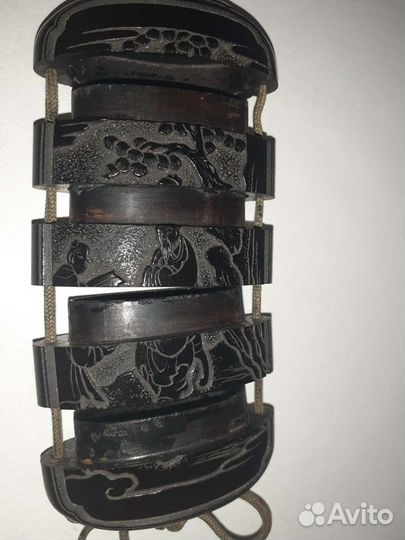 Набор инро, одзимэ и нэцкэ