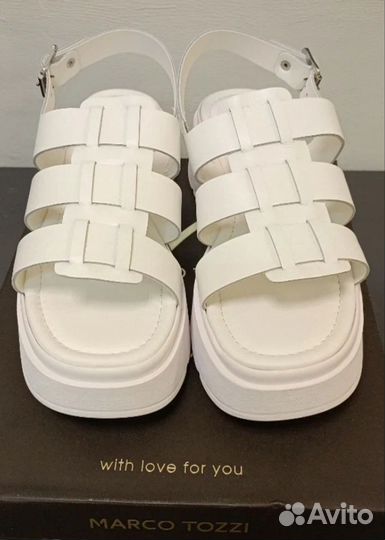 Босоножки Marco Tozzi rivello кожа 39/40/41 нов
