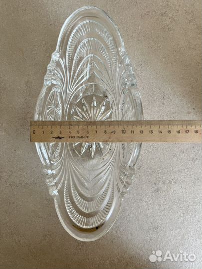 Ваза хрустальная СССР