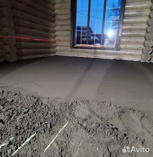 Полусухая стяжка пола
