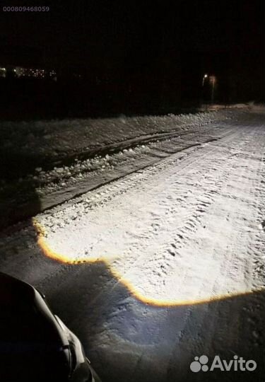 Яркие bi LED лазерные туманки Volkswagen