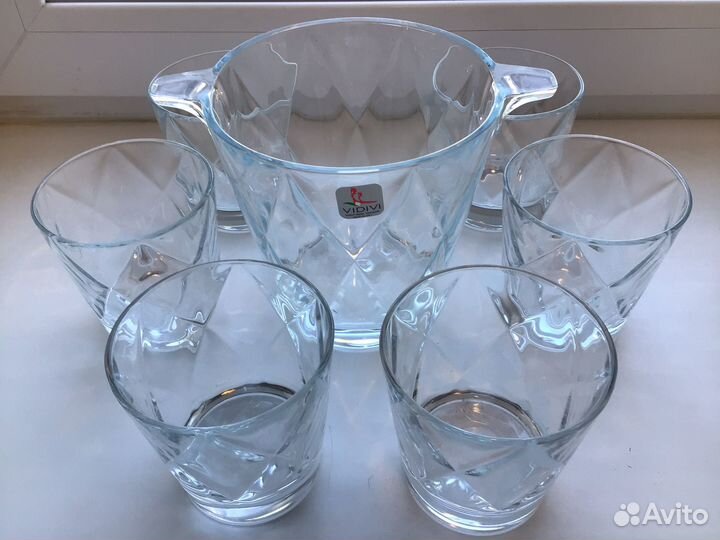 Набор стаканов для виски Италия