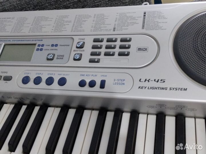 Синтезатор casio lk - 45