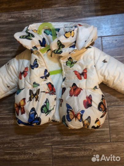 Куртка демисезонная для девочки 86-92