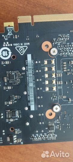 Видеокарта gtx 1050