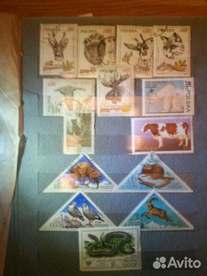 Почтовые марки времен СССР