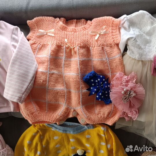 Вещи пакетом для девочки 68-74