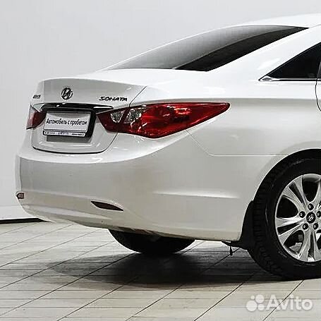 Бампер задний в цвет Hyundai Sonata YF 6
