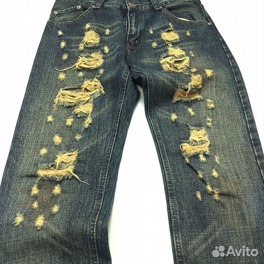 John Richmond y2k Distressed jeans 32