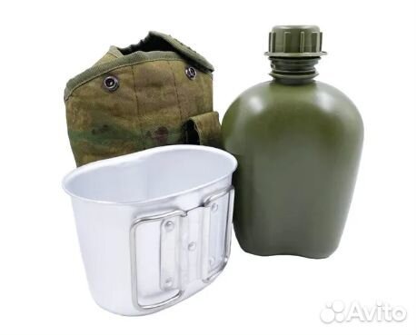 Фляжка с чашкой