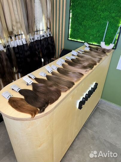 Наращивание детскими волосами 