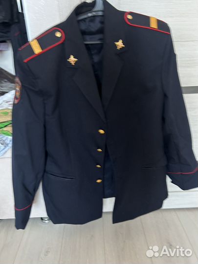 Парадный китель мвд