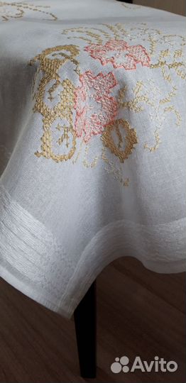 Скатерть чайная вышивка