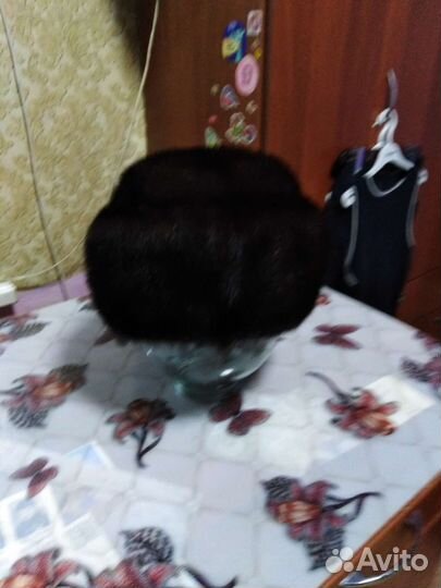 Шапка норковая. Женская