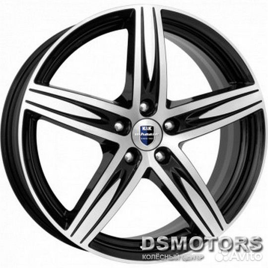 Диски Андорра 7.0/17 5x112 ET45 d66.6 алмаз чёрный